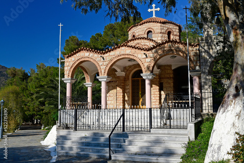 Church of Agioi Anargyroi on Methana (Peloponnese, Greece) // Kirche des heiligen Anargyroi am Hafen von Methana (Peloponnes, Griechenland) photo