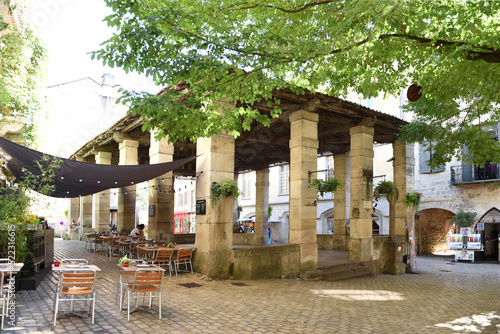 St Antonin Noble Val  France Halle