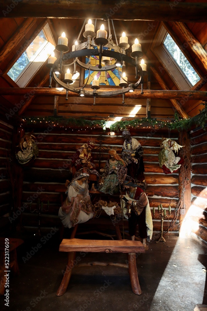 Naklejka premium interior of the church