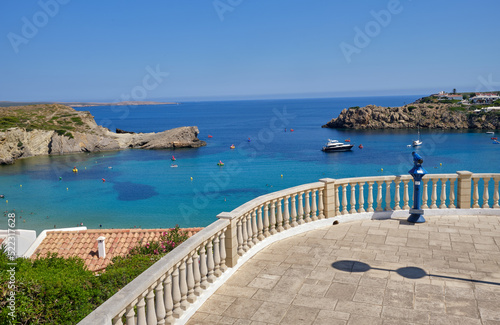 Menorca, Spain: View of Arenal d'es Castell beach in Menorca, Spain