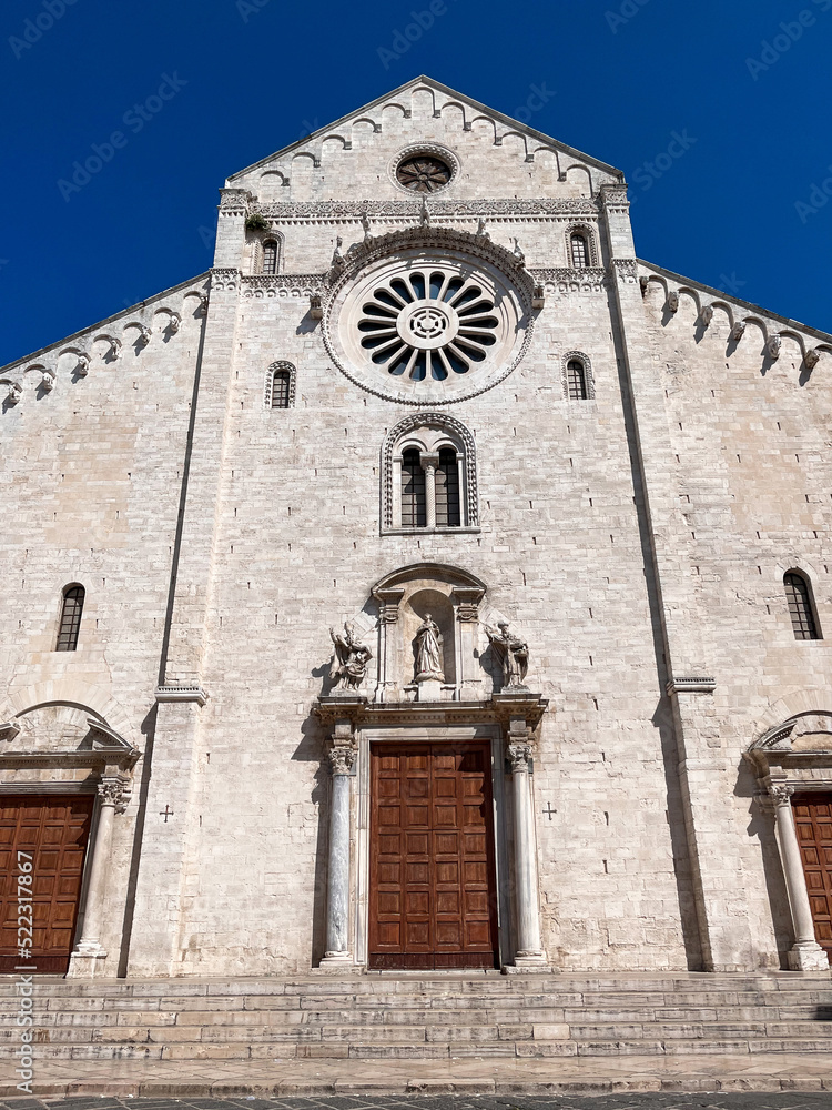 Bari Cathedral of Saint Sabinus in Apulia in southern Italy Bari Cathedral of Saint Sabinus in Apulia in southern Italy