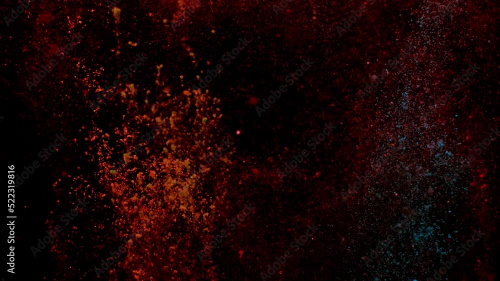 glitter ink spreading in water. Abstract background glitter ink spreading in water. Abstract background