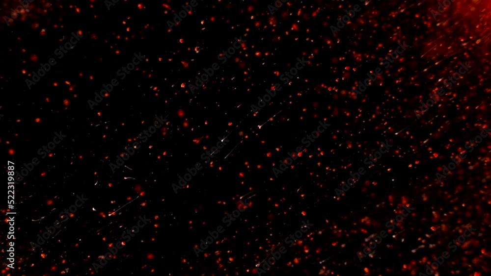 glitter ink spreading in water. Abstract background glitter ink spreading in water. Abstract background