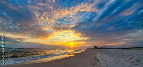 Beach Sunset, Beautiful New Year, Alabama Point in Orange Beach, Alabama