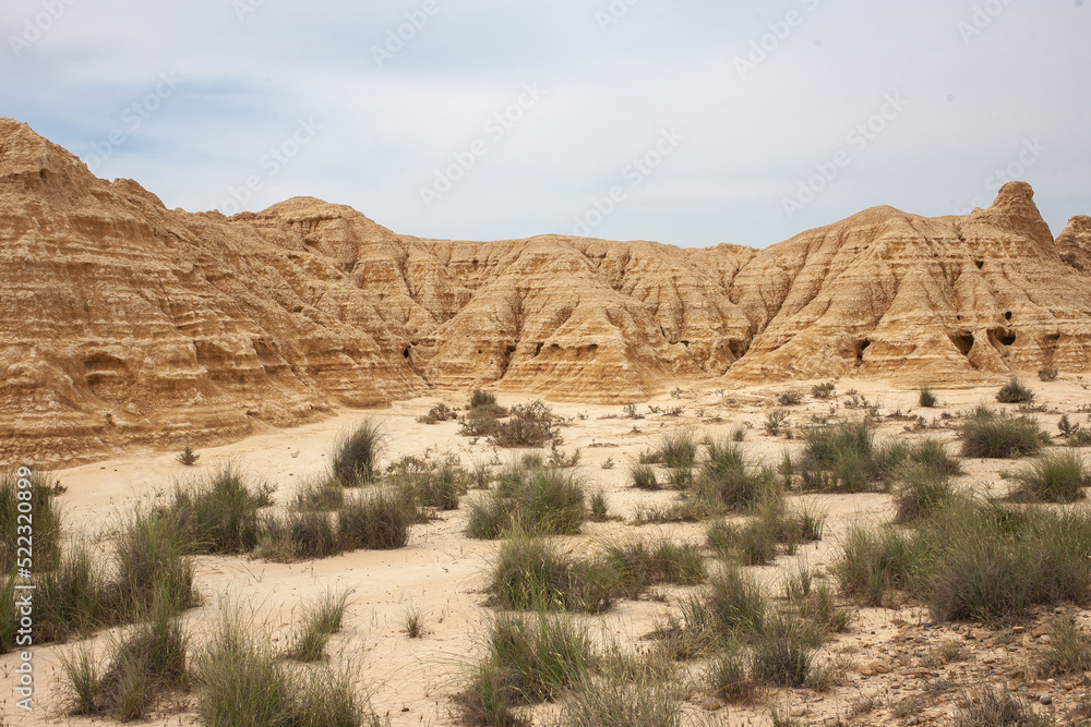 Fototapeta premium View at Bardenas desert Spain Navarre