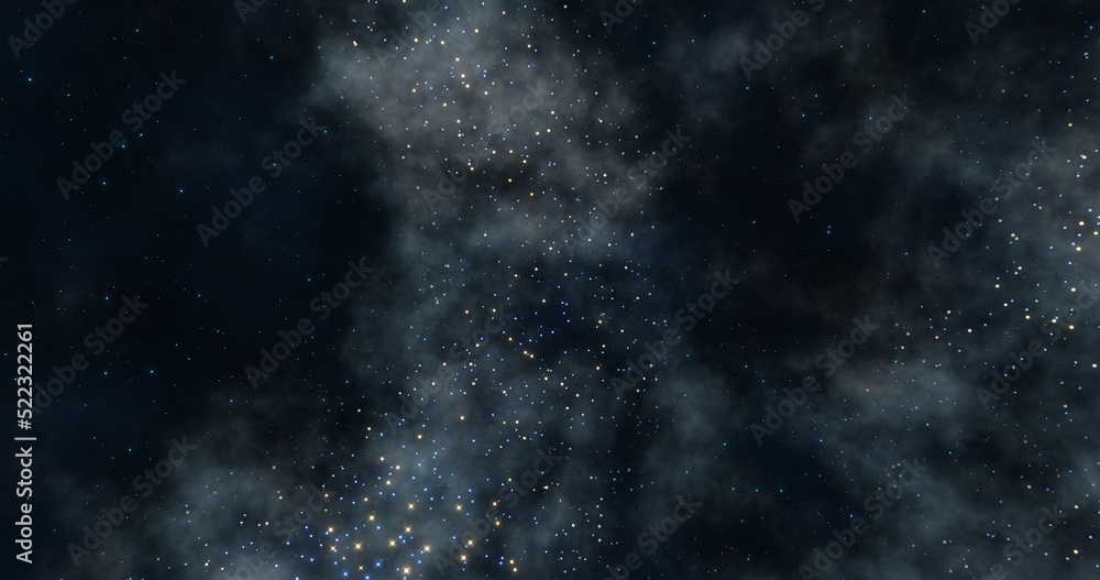 Nebula background. Galaxy in the universe. 3d rendering. Nebula background. Galaxy in the universe. 3d rendering.