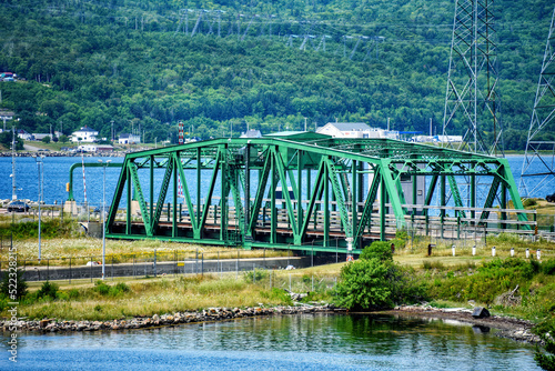 The Canso Causeway in Nova Scotia, Canada Fototapet