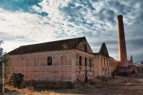 Ruins of an abandoned factory