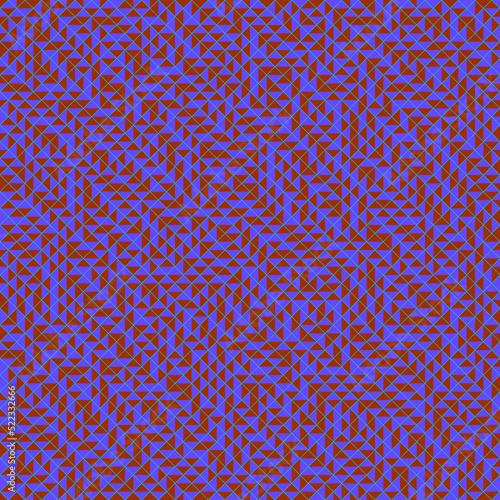 Color Rhombus tile tessellation pattern illustration © vector_master