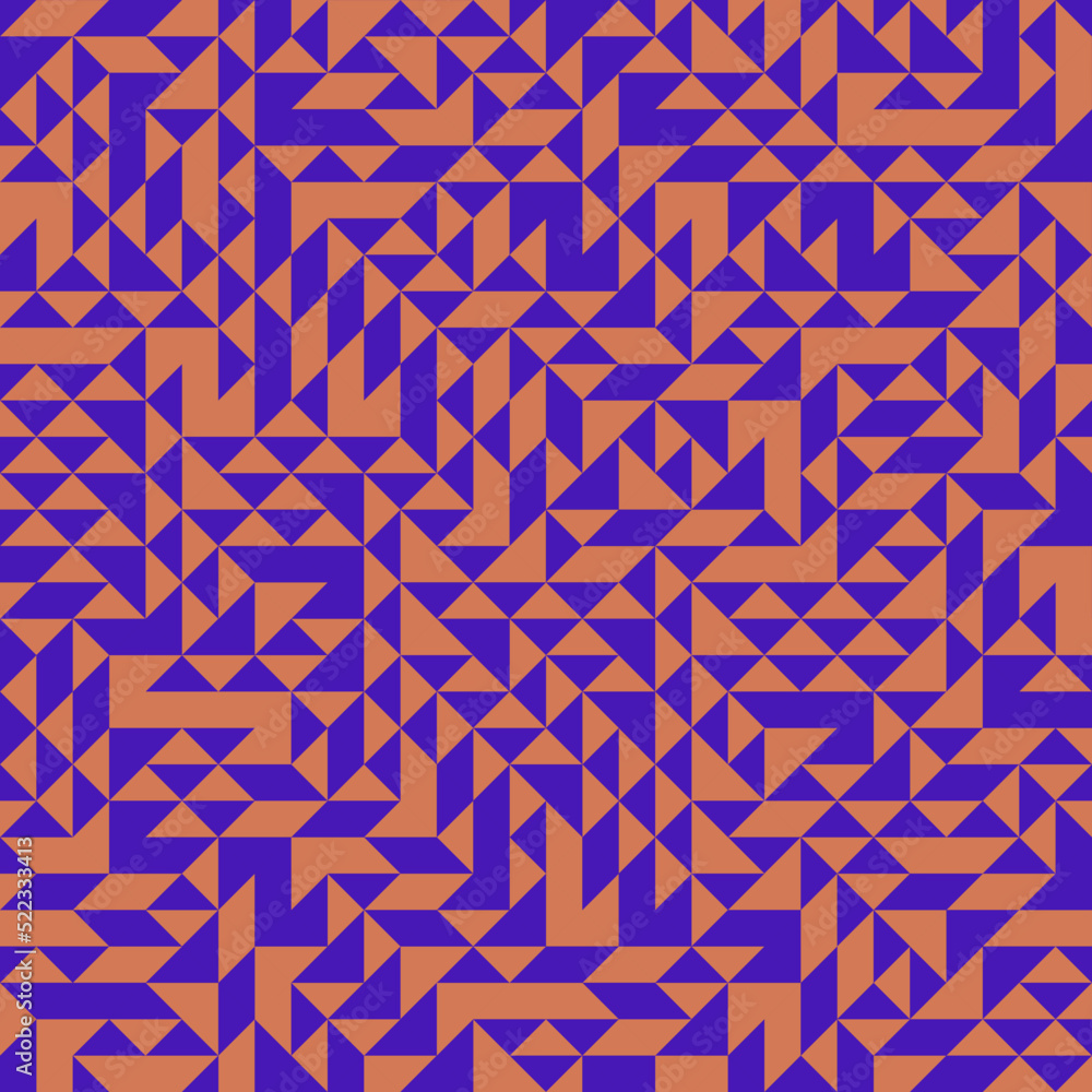 Color Rhombus tile tessellation pattern illustration Color Rhombus tile tessellation pattern illustration