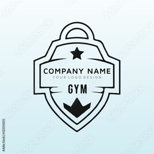 new gym in my home town logo letter LG