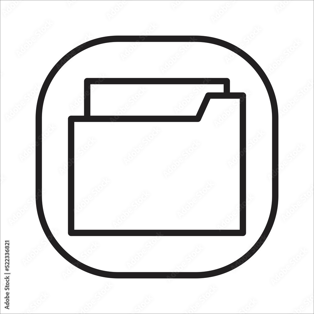 phone file manager icon vector design template phone file manager icon vector design template