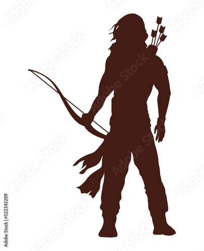 rama with arch silhouette