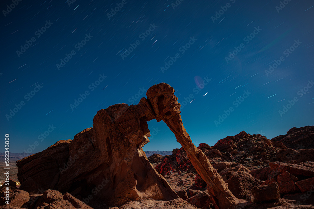 red rock arch