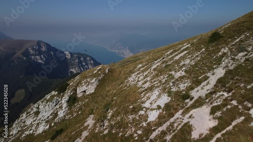 Lake Garda from Mount Altissimo di Nago photo
