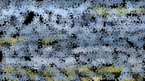 blue, yellow and black abstract patterned background