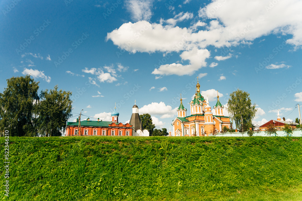 Russian orthodox church in old historical town Kolomna, Russia, Moscow area - may, 2022