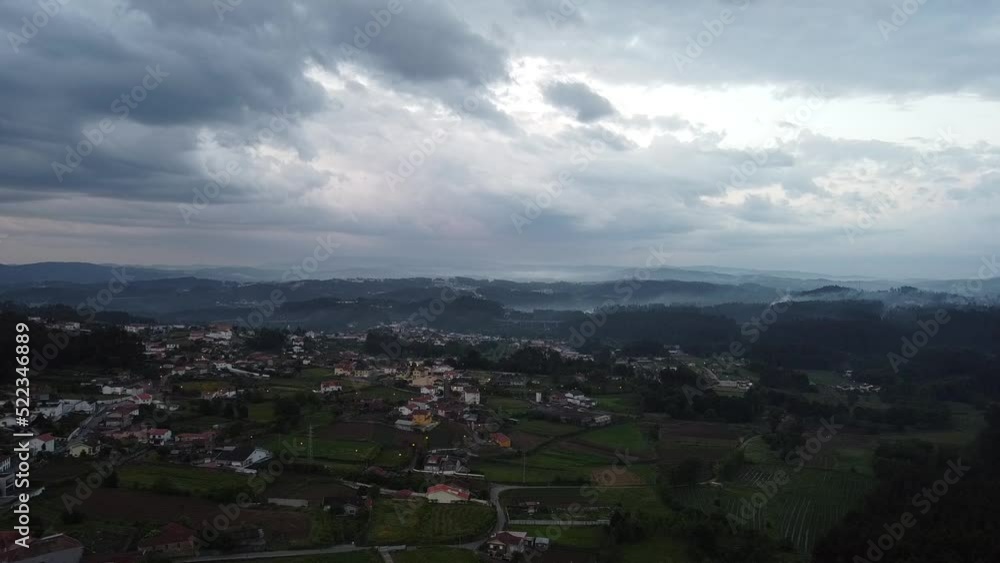 Vista aérea de drone sobre Sandim , Vila Nova de Gaia (Portugal) Vista aérea de drone sobre Sandim , Vila Nova de Gaia (Portugal)