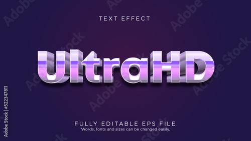 UltraHD Text Effect Font Type