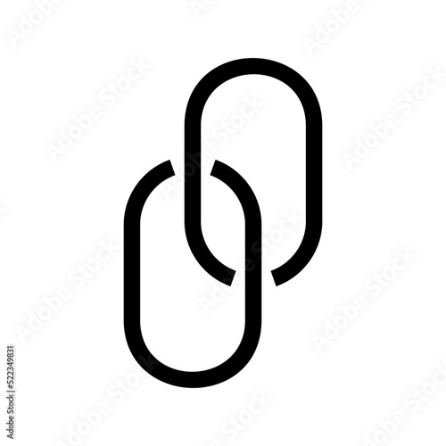 link icon or logo isolated sign symbol vector illustration - high quality black style vector icons 