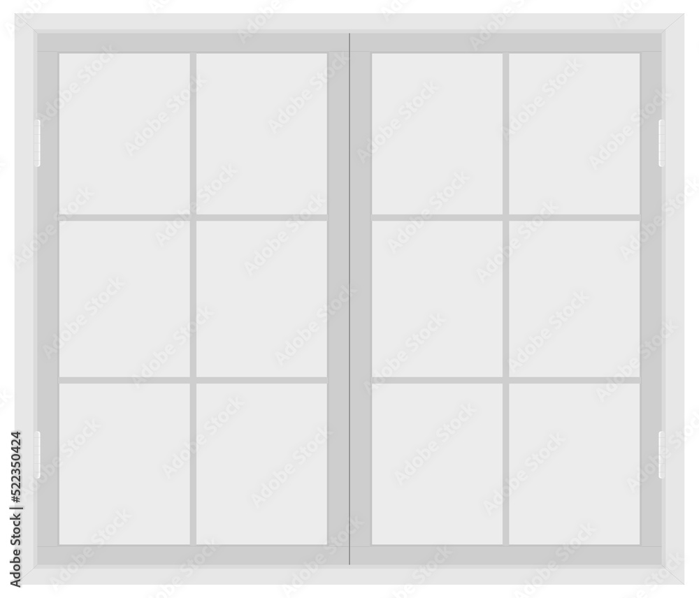 White window frame White window frame