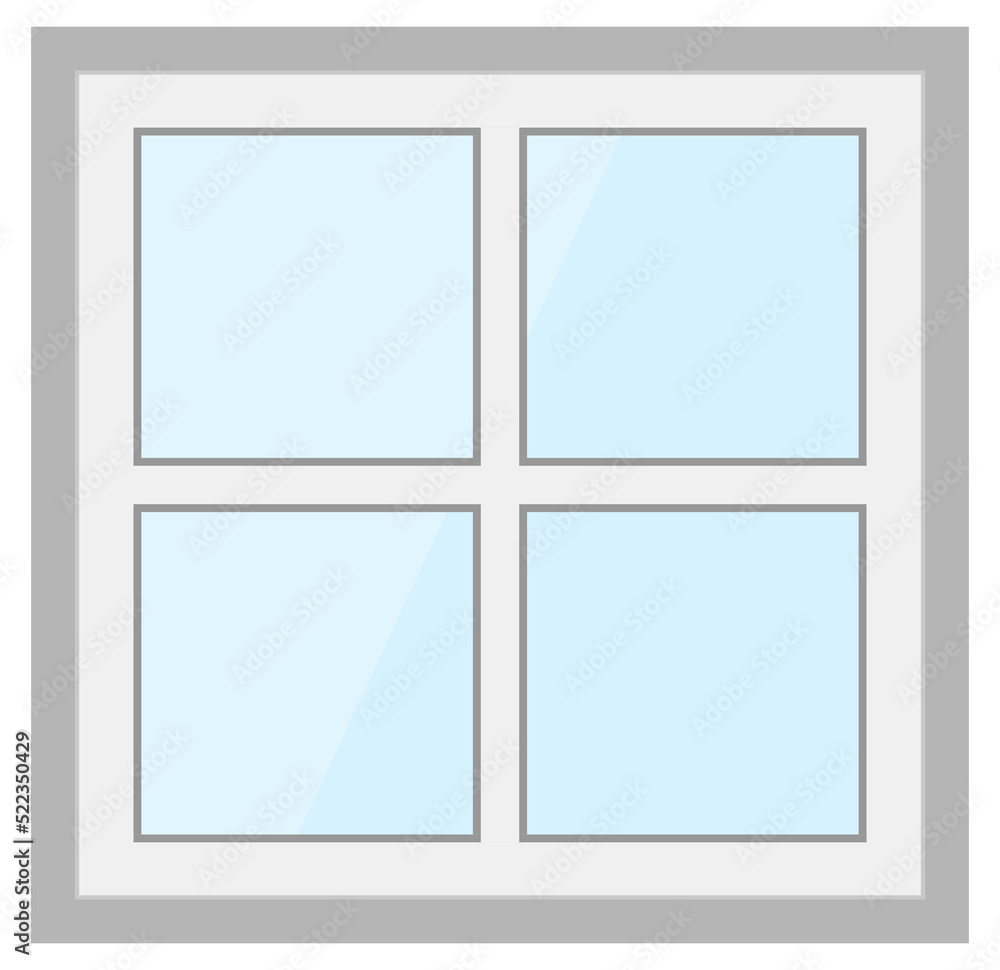 White window frame White window frame