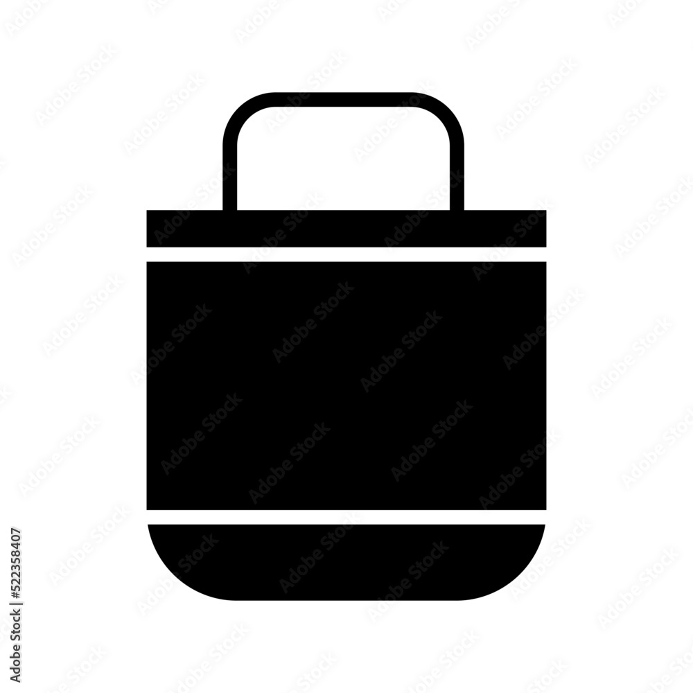 bag icon or logo isolated sign symbol vector illustration - high quality black style vector icons
