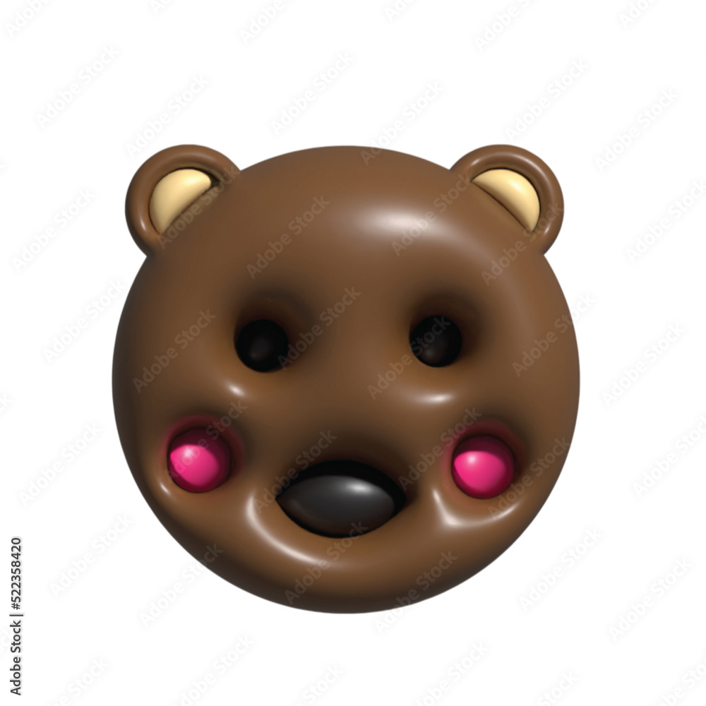 3d face animal 3d face animal