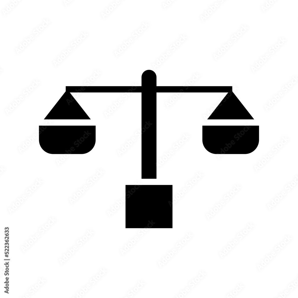 Fototapeta premium scale icon or logo isolated sign symbol vector illustration - high quality black style vector icons 