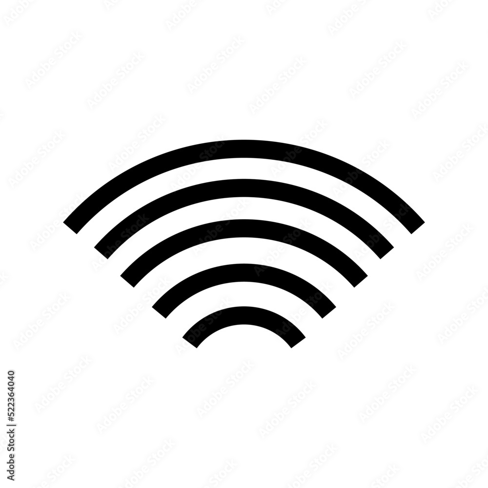 wifi icon or logo isolated sign symbol vector illustration - high quality black style vector icons
