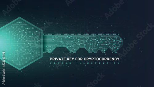 Private key for cryptocurrency