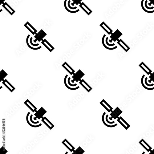 Single Signal pattern. Signal concept. filled trendy Vector seamless Pattern, background, wallpaper