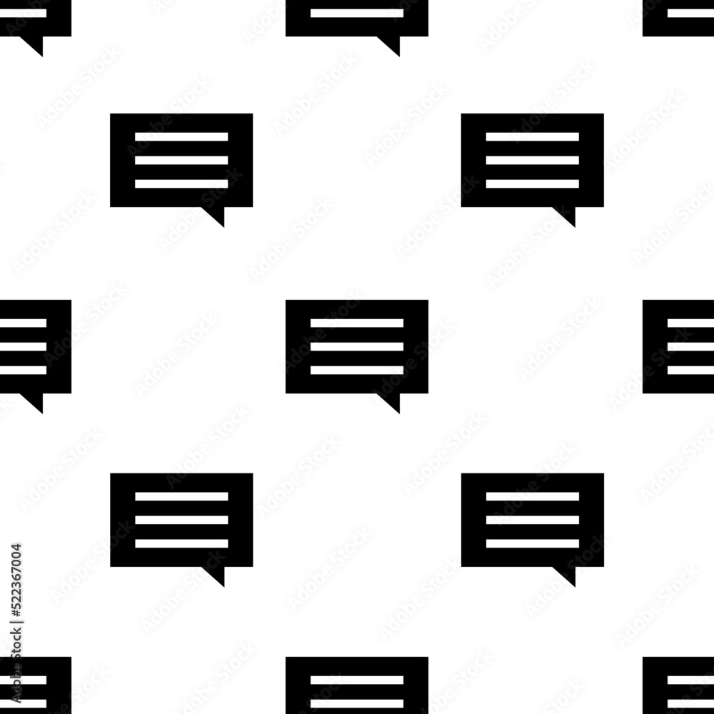Single Chat pattern. Chat concept. filled trendy Vector seamless Pattern, background, wallpaper Single Chat pattern. Chat concept. filled trendy Vector seamless Pattern, background, wallpaper