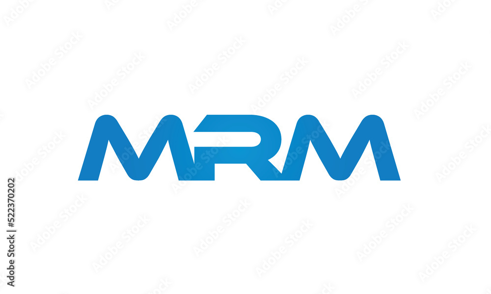 initial MRM creative modern lettermark logo design, linked typography monogram icon vector illustration initial MRM creative modern lettermark logo design, linked typography monogram icon vector illustration