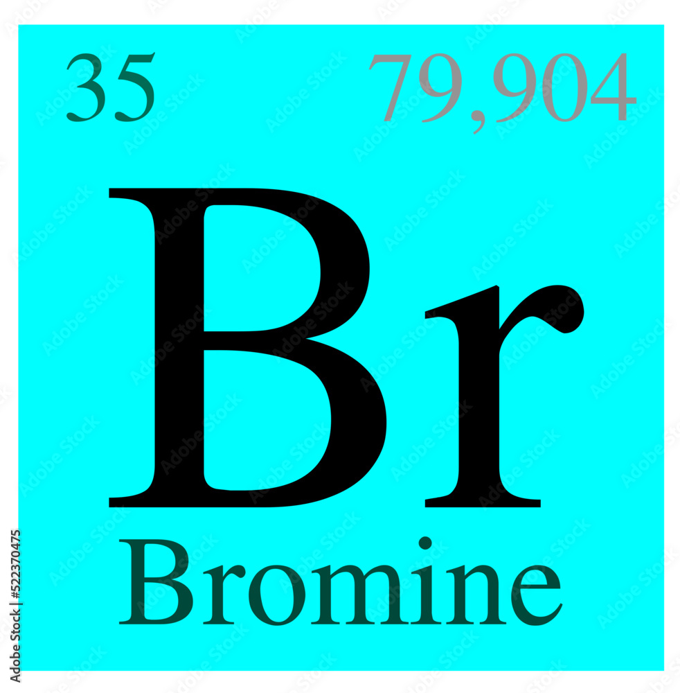 Bromine Icon Bromine Icon