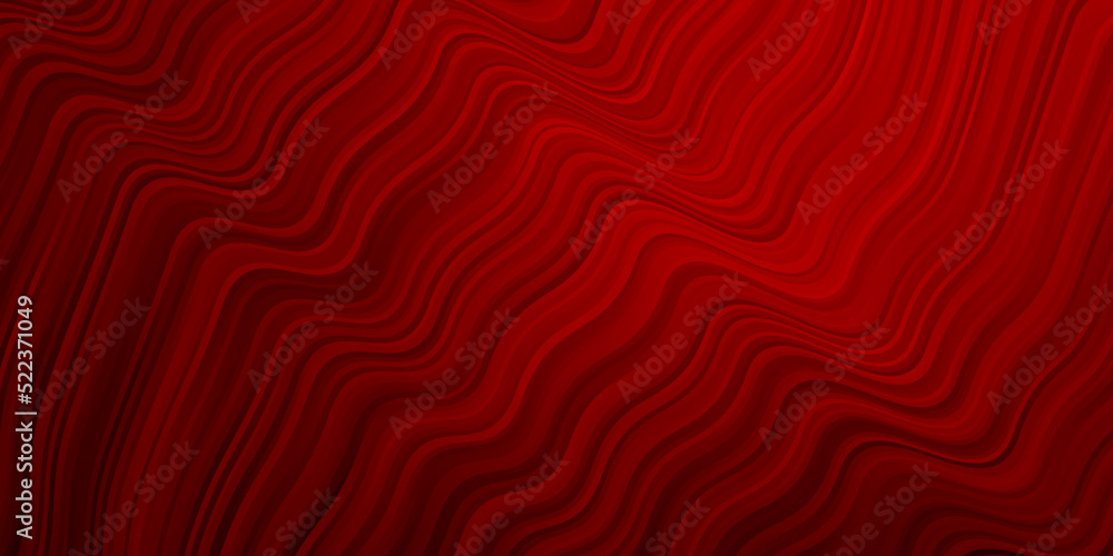 Dark Red vector pattern with wry lines. Dark Red vector pattern with wry lines.