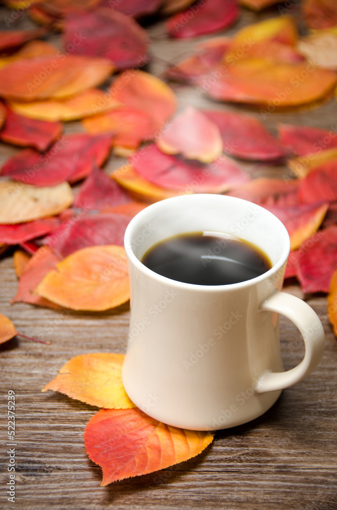 가을과 커피
