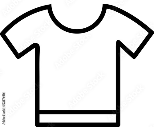 Tshirt icon design isolated on white background.eps