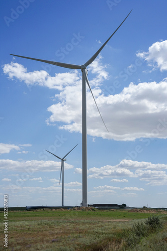 wind turbines farm