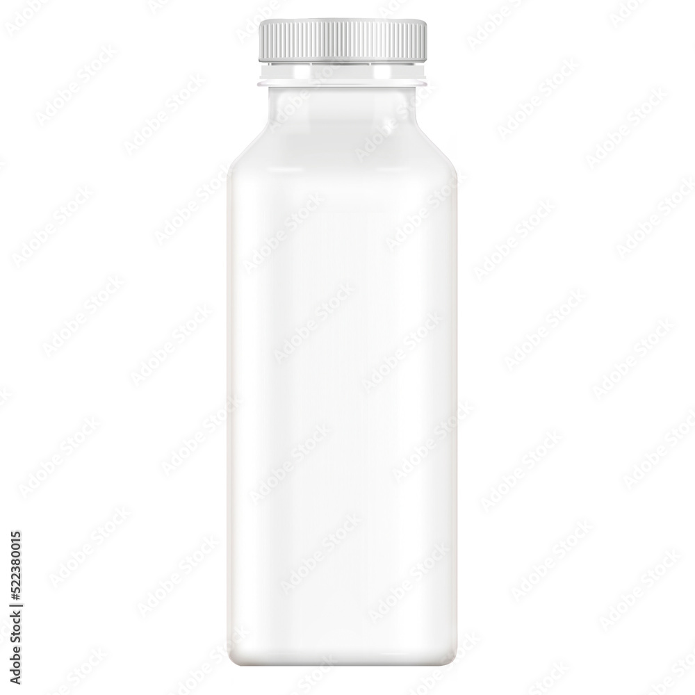 Yoghurt bottle 3D render for mockup Yoghurt bottle 3D render for mockup