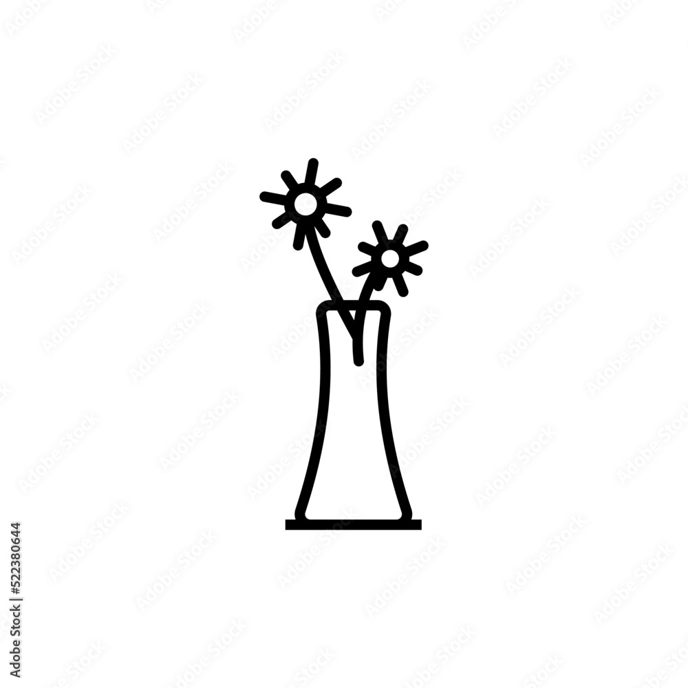 vase icon vector design templates vase icon vector design templates