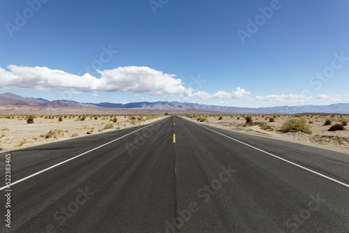 Drive through Death Valley National Park, California