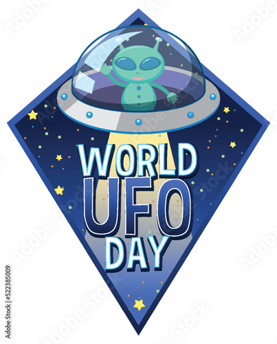 World UFO Day Poster Design