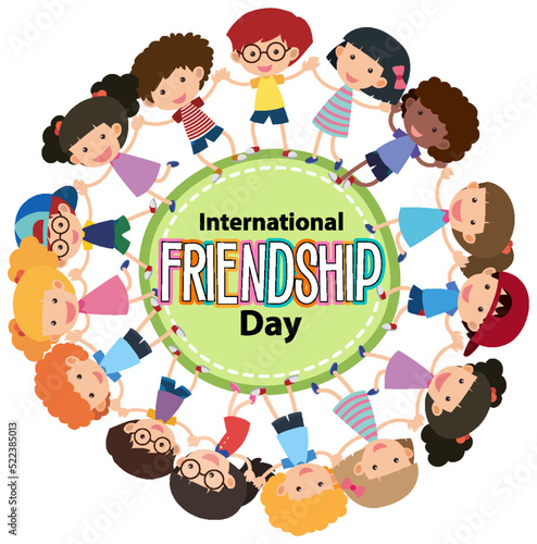 International Friendship Day banner design