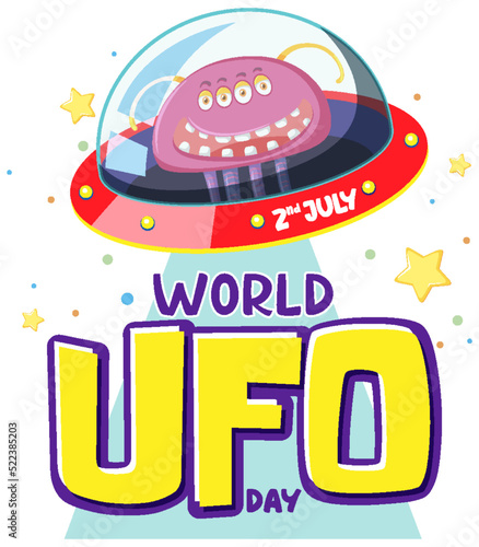 World UFO Day Poster Design
