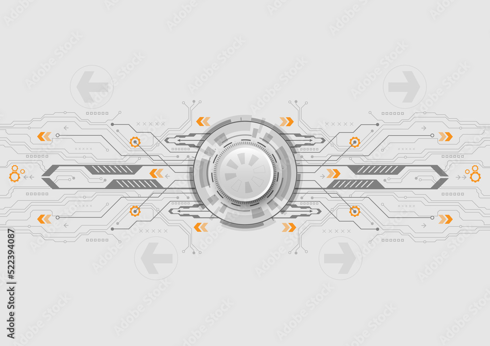 Obraz premium abstract technology high tech concept background