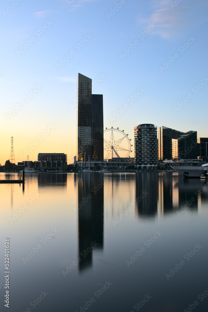 Reflections in Docklands Reflections in Docklands