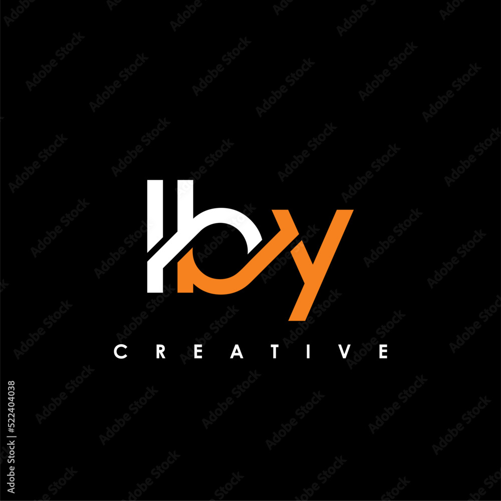 LBY Letter Initial Logo Design Template Vector Illustration LBY Letter Initial Logo Design Template Vector Illustration