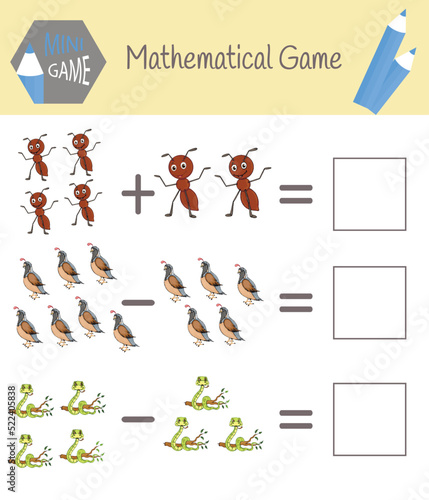 Fotografi Workbook on mathematics for preschool education