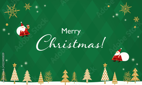Vector illustration background for Christmas card.